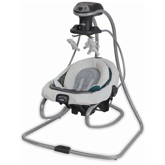 Graco DuetSoothe Swing and Rocker with Removable Swing Seat 6 Speeds for Infant - Picture 1 of 6